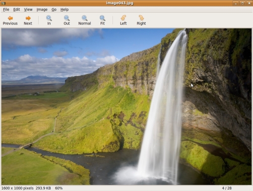 ดูภาพถ่ายใน ubuntu ด้วย image viewer